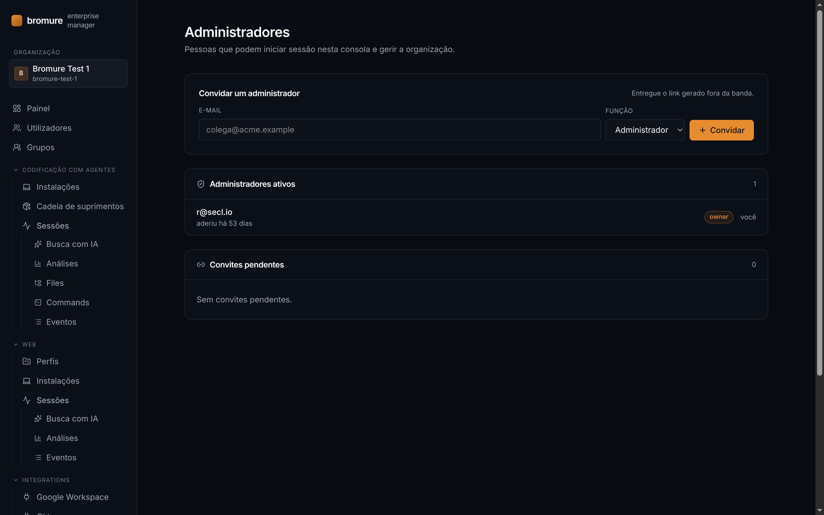 Administradores