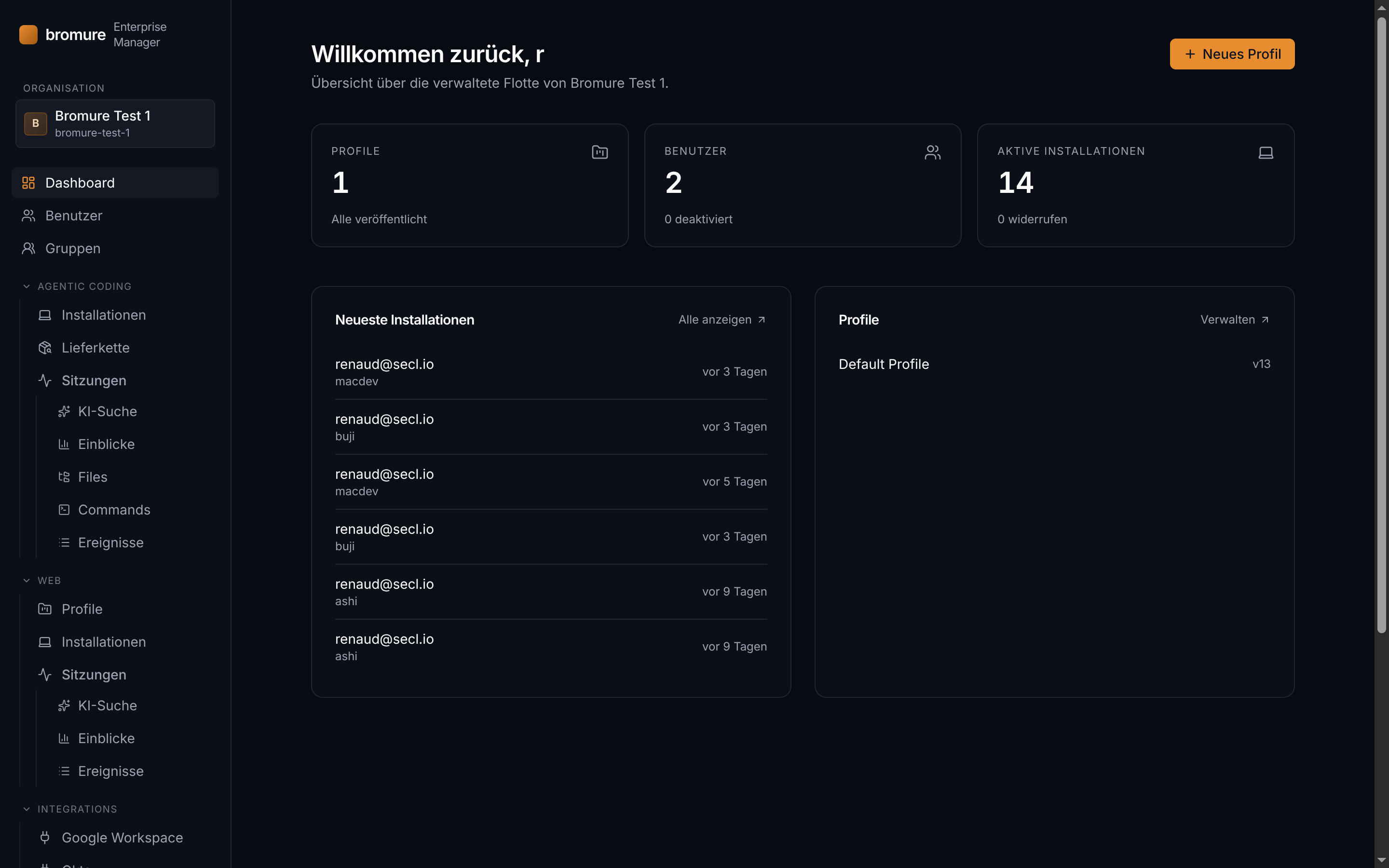 Dashboard