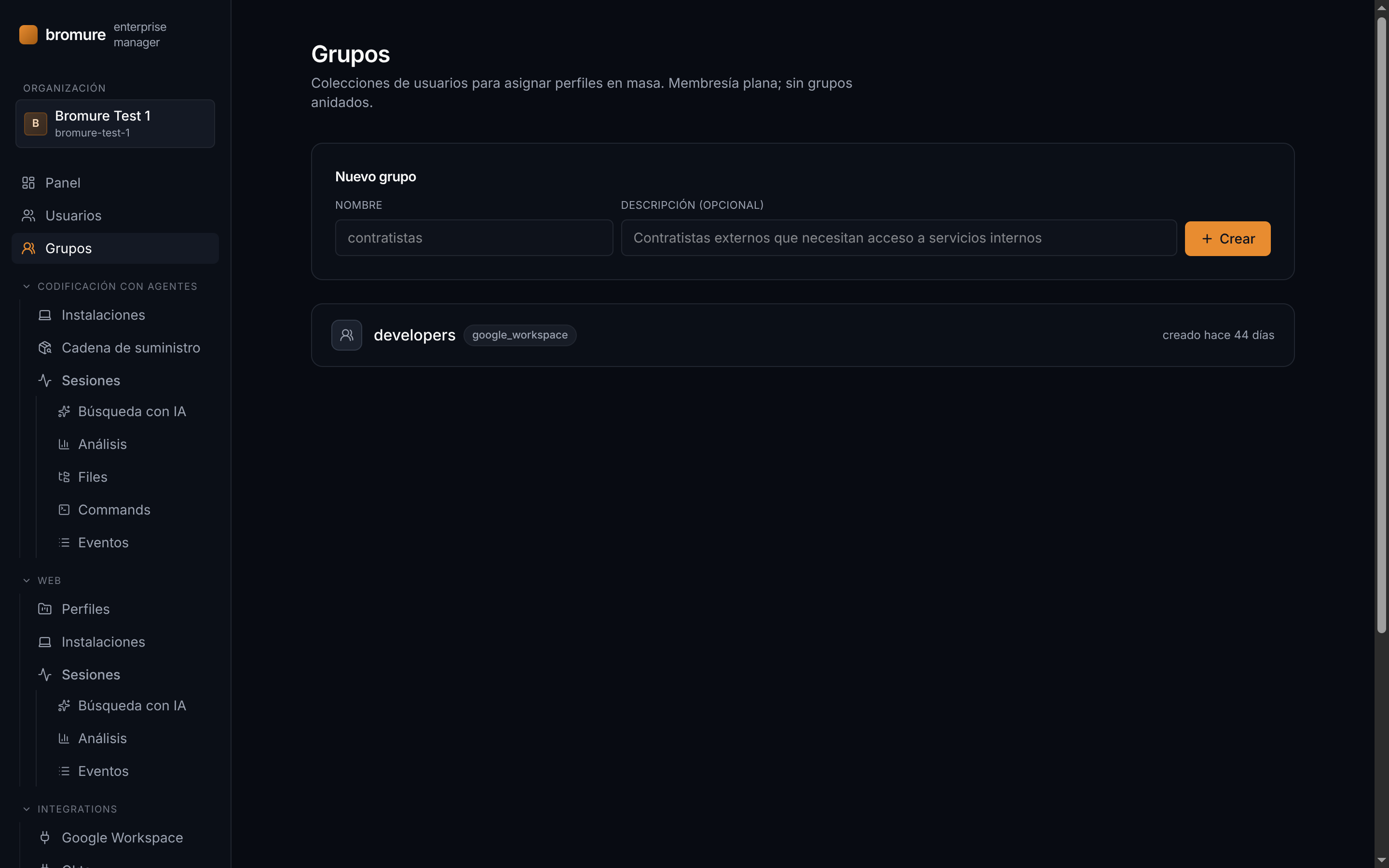Grupos